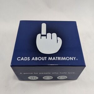Cads About Matrimony Card Game Adult Party Hilarious Offensive Humor‎